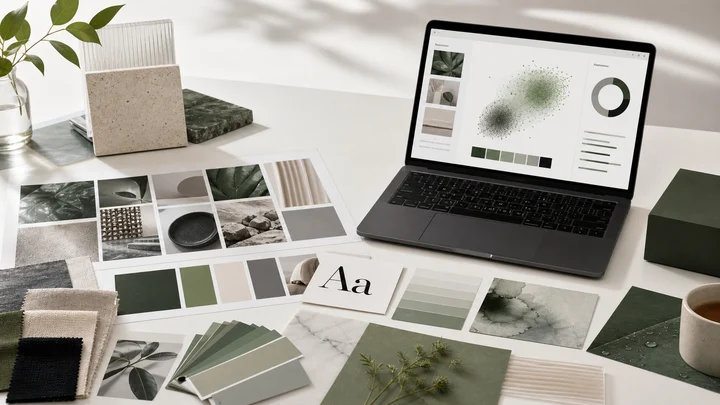 Brand discovery workspace for Brand DNA extraction
